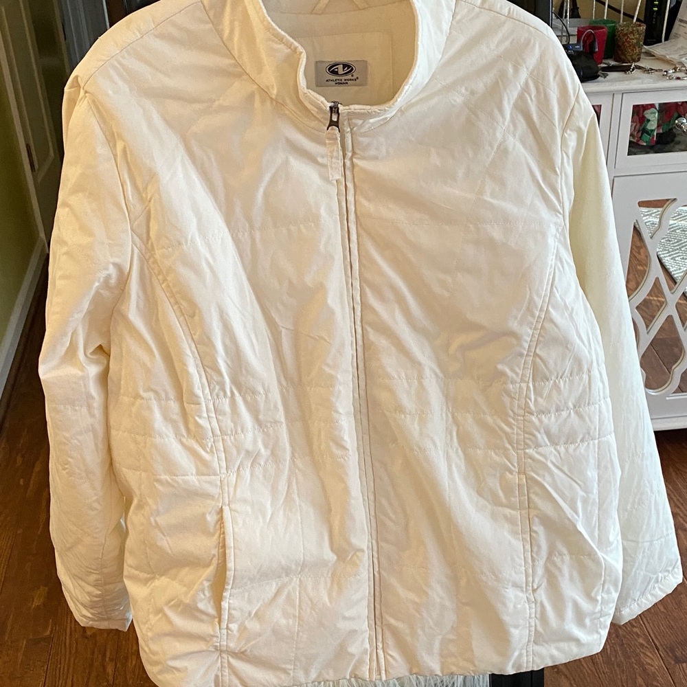 ATHLETIC works Women's White Jacket